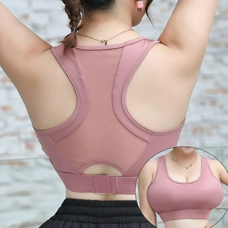 ANXINDABX S-5XL Sports Top Women Yoga Bra Push Up Brassiere BH Gym Shirt Fitness Shockproof Sportswear Sports Bra Top Plus Size