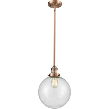 Antique Copper Tone Mini Pendants 10 Wide Seedy Glass Steel/Cast Brass Medium Base LED 1 Light Fixture
Antique Copper Tone Mini Pendants 10 Wide Seedy Glass Steel/Cast Brass Medium Base LED 1 Light Fixture