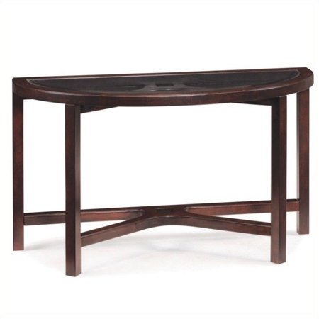 UPC 788093016787 product image for Magnussen T1020 Juniper Wood Demilune Console Table | upcitemdb.com