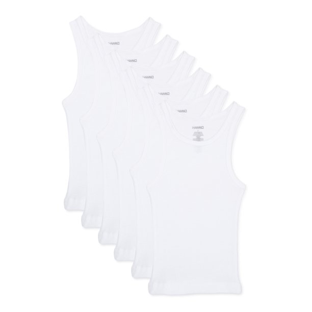 Tony Hawk Toddler Boy Undershirt, 6-Pack A Shirts