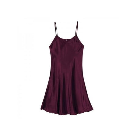 SUPERHOMUSE Fashion Women s Nightshirts Satin Chemises Comfortable Slip Sleepwear
SUPERHOMUSE Fashion Women s Nightshirts Satin Chemises Comfortable Slip Sleepwear