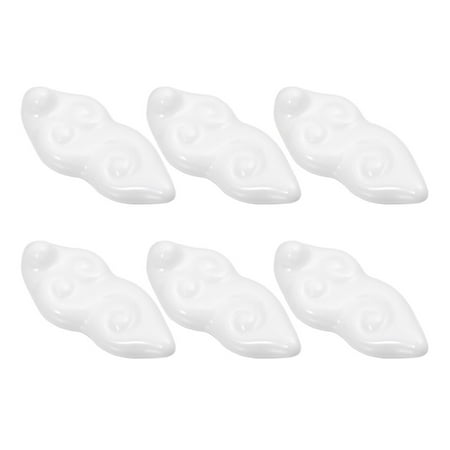 6 Pcs Ceramic Chopsticks Rack Cloud Shape Chopsticks Holder Chopsticks Rest Home Decoration Ornament
6 Pcs Ceramic Chopsticks Rack Cloud Shape Chopsticks Holder Chopsticks Rest Home Decoration Ornament