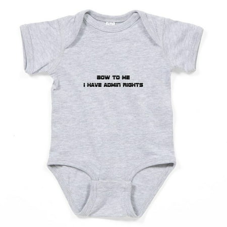 CafePress - Admin Rights - Cute Infant Bodysuit Baby Romper - Size Newborn - 24 Months
CafePress - Admin Rights - Cute Infant Bodysuit Baby Romper - Size Newborn - 24 Months