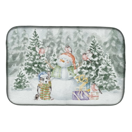 Caroline s Treasures CK8033DDM Corgi Blue Merle Snowman and Christmas Presents Dish Drying Mat 14 x 21 multicolor
Caroline s Treasures CK8033DDM Corgi Blue Merle Snowman and Christmas Presents Dish Drying Mat 14 x 21 multicolor