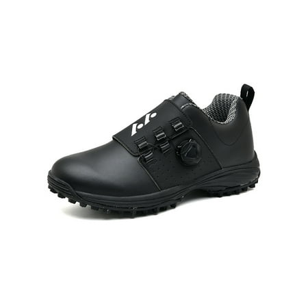 Eloshman Men s Casual Shoe Spikeless Golf Shoes Swivel Laces Sneakers Sports Lightweight Round Toe Trainers Non-slip Athletic Sneaker Black 9.5
Eloshman Men s Casual Shoe Spikeless Golf Shoes Swivel Laces Sneakers Sports Lightweight Round Toe Trainers Non-slip Athletic Sneaker Black 9.5