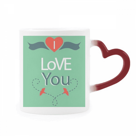 Green I Love You Valentine s Day Heat Sensitive Mug Red Color Changing Stoneware Cup
Green I Love You Valentine s Day Heat Sensitive Mug Red Color Changing Stoneware Cup