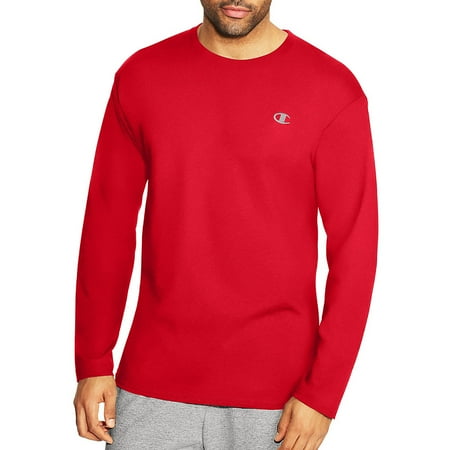 Champion Cotton Jersey Long-Sleeve Men's T Shirt