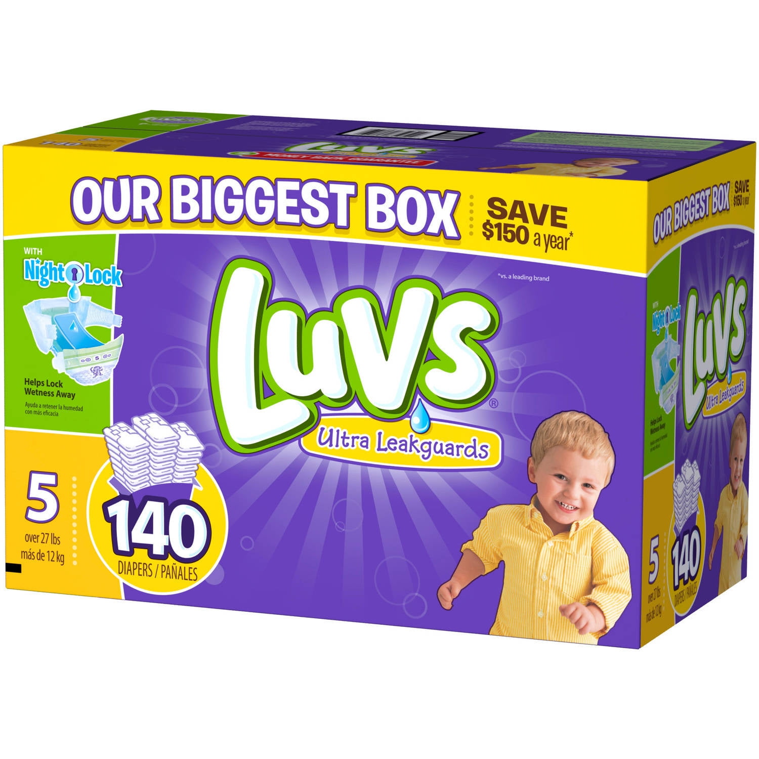 Luvs Ultra Leakguards Diapers Supply
