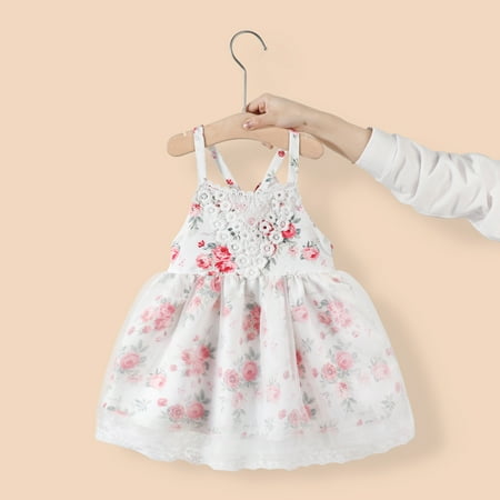 Hunpta Toddler Infant Kids Girls Summer Princess Lace Strap Dresses Vacation Beach Sleeveless Ruffles Floral Dress 1-5Y
Hunpta Toddler Infant Kids Girls Summer Princess Lace Strap Dresses Vacation Beach Sleeveless Ruffles Floral Dress 1-5Y