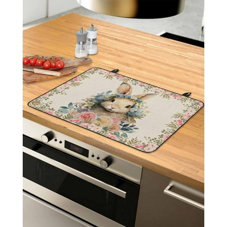 Farmhouse Bunny Easter Stove Top Covers for Electric Stove Heat Insulation Fireproof Glass Cooktop Cover Counter Top Glass Stove Cover 29 x21 Spring Floral Pink Blue Botanical
Farmhouse Bunny Easter Stove Top Covers for Electric Stove Heat Insulation Fireproof Glass Cooktop Cover Counter Top Glass Stove Cover 29 x21 Spring Floral Pink Blue Botanical