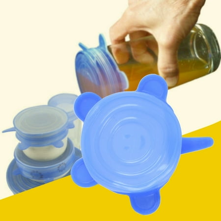 Silicone 6 Pack Different Size Stretchable Food Covers for Cups Pots Can bowls Dishes Mugs Jars
Silicone 6 Pack Different Size Stretchable Food Covers for Cups Pots Can bowls Dishes Mugs Jars