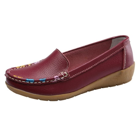 Mackneog Slip On Women Comfort Walking Flat Loafers Casual Shoes Driving Loafers Walking Shoes For Women Gift on Clearance
Mackneog Slip On Women Comfort Walking Flat Loafers Casual Shoes Driving Loafers Walking Shoes For Women Gift on Clearance