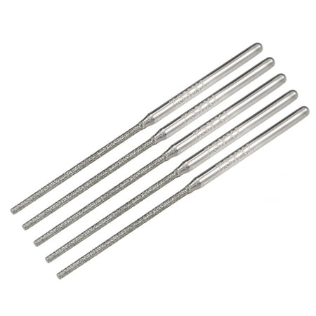Mini Diamond Burrs Drill Bits for Rotary Tool 2.35mm Shank 1.5mm Cylindrical Ball Nose 5 Pcs
Mini Diamond Burrs Drill Bits for Rotary Tool 2.35mm Shank 1.5mm Cylindrical Ball Nose 5 Pcs