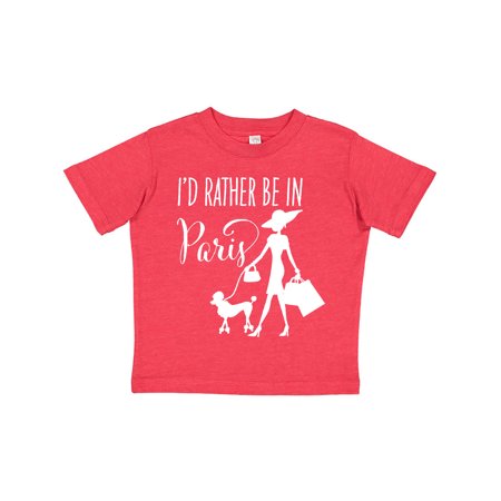 Inktastic I d Rather Be in Paris- shopping and travel Gift Toddler Toddler Girl T-Shirt
Inktastic I d Rather Be in Paris- shopping and travel Gift Toddler Toddler Girl T-Shirt