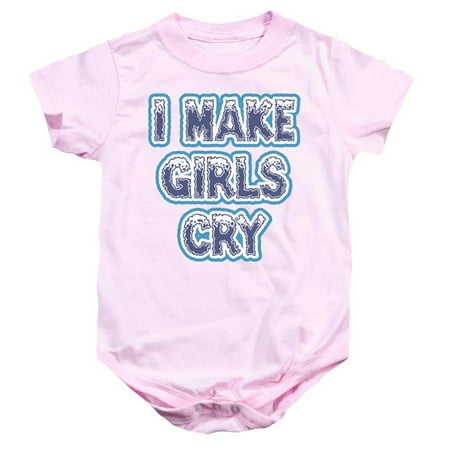 Trevco ATA2694D-SS-4 I Make Girls Cry-Infant Snapsuit Pink - Extra Large - 24 Month
Trevco ATA2694D-SS-4 I Make Girls Cry-Infant Snapsuit Pink - Extra Large - 24 Month
