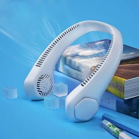 aoksee small fan clearance Portable Hanging Fan Hands Free Bladeless Fan Operated Wearable Personal Fan Leafless Rechargeable Headphone Design USB Powered Desk Fan 3 Speeds White
aoksee small fan clearance Portable Hanging Fan Hands Free Bladeless Fan Operated Wearable Personal Fan Leafless Rechargeable Headphone Design USB Powered Desk Fan 3 Speeds White