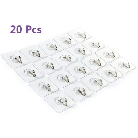 Transparent Adhesive Hooks Waterproof and Oilproof Reusable Seamless Hooks Heavy Duty Wall Hook for Kitchen Bathroom Office
Transparent Adhesive Hooks Waterproof and Oilproof Reusable Seamless Hooks Heavy Duty Wall Hook for Kitchen Bathroom Office