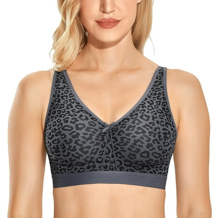 AISILIN Women s Plus size Wireless Seamless Sleep Bra Cotton Unlined Bralette Comfort Support Daily Bra
AISILIN Women s Plus size Wireless Seamless Sleep Bra Cotton Unlined Bralette Comfort Support Daily Bra