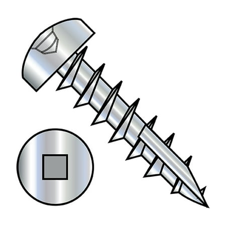 7-12X1 Square Recess Pan Head Deep Thread Screw Type 17 Full Thread Zinc (Pack Qty 5 000) BC-0716DQP17
7-12X1 Square Recess Pan Head Deep Thread Screw Type 17 Full Thread Zinc (Pack Qty 5 000) BC-0716DQP17