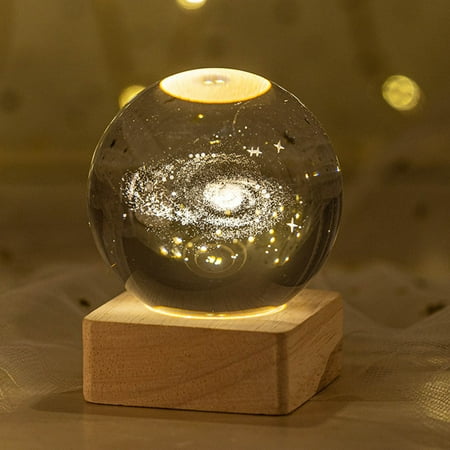 Njoeus Glowing Planetary Galaxy Astronaut Crystal Ball Night Lights USB Power Warm/RGB Bedside Light Kid Gift Night Lamp On Clearance
Njoeus Glowing Planetary Galaxy Astronaut Crystal Ball Night Lights USB Power Warm/RGB Bedside Light Kid Gift Night Lamp On Clearance