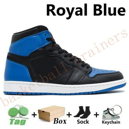 

With Box 1 High OG Jumpman 1s Mens Basketball Shoes Dark Marina Blue Seafoam Wolf Grey Aluminum Igloo Pollen Hyper Royal University Blue Twist Women Sneakers Trainers