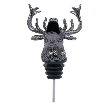 NUOLUX 1Pc Christmas Elk Head Wine Bottle Stopper Decorative Durable Red Wine Pourer
NUOLUX 1Pc Christmas Elk Head Wine Bottle Stopper Decorative Durable Red Wine Pourer
