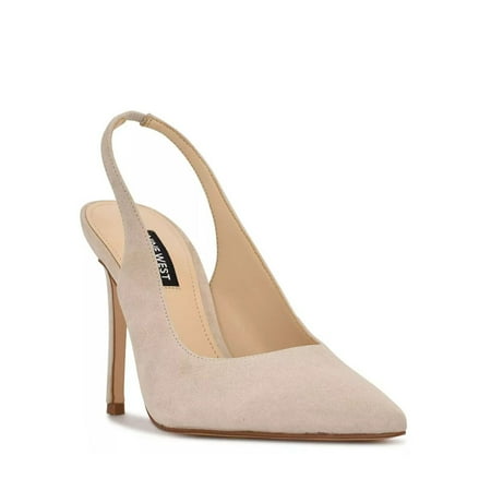 NINE WEST Female Adult Women 8 FEATHER-IVO02 Beige Suede