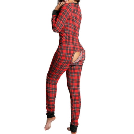 Haite Women Long Sleeve V Neck Sleepwears Bodysuit Sexy Onesies Pajamas Casual Printed Jumpsuits Rompers Butt Button Flap
Haite Women Long Sleeve V Neck Sleepwears Bodysuit Sexy Onesies Pajamas Casual Printed Jumpsuits Rompers Butt Button Flap