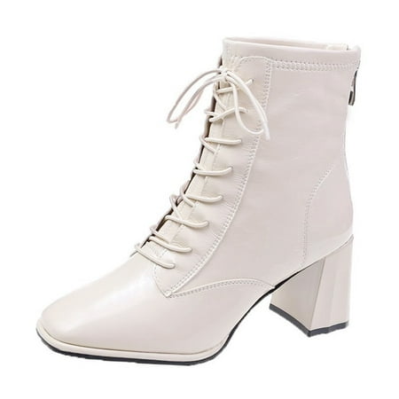 Women Walking Shoes Women Ankle Boots Autumn And Winter Fashion And Comfortable Square Toe Chunky Heel Square Heel Solid Color Lace Up Ankle Boots for Women Beige
Women Walking Shoes Women Ankle Boots Autumn And Winter Fashion And Comfortable Square Toe Chunky Heel Square Heel Solid Color Lace Up Ankle Boots for Women Beige