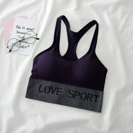 Ovzne Pink Bra Comfy Bra Love Sport Womens Fashion Casual Show Thin Yoga Underwear Vest Pink Bra
Ovzne Pink Bra Comfy Bra Love Sport Womens Fashion Casual Show Thin Yoga Underwear Vest Pink Bra