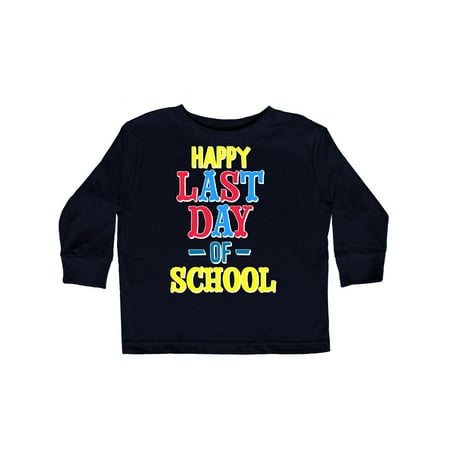 Inktastic Happy Last Day of School red yellow and blue Gift Toddler Boy or Toddler Girl Long Sleeve T-Shirt
Inktastic Happy Last Day of School red yellow and blue Gift Toddler Boy or Toddler Girl Long Sleeve T-Shirt
