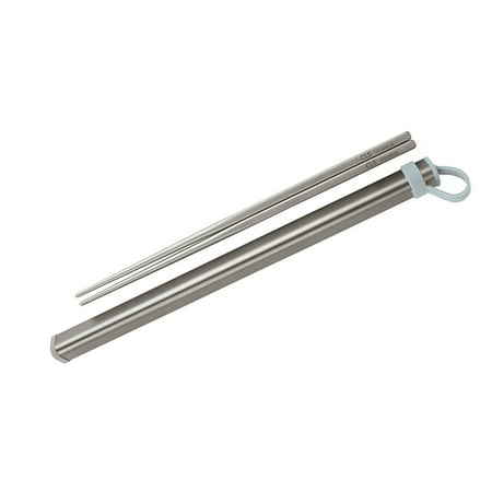Oahisha 3 Pcs Pure Titanium Chopsticks Portable Reusable Food Sticks Chopsticks with Aluminum Storage Box for Outdoor Tour Camping (2 Chopsticks and Random Color Storage Box)
Oahisha 3 Pcs Pure Titanium Chopsticks Portable Reusable Food Sticks Chopsticks with Aluminum Storage Box for Outdoor Tour Camping (2 Chopsticks and Random Color Storage Box)