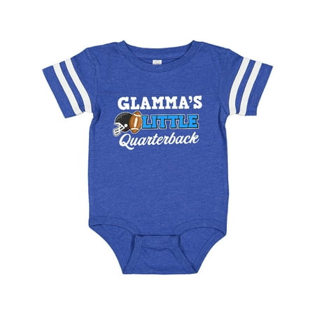 Inktastic Glammas Little Quarterback with Football and Helmet Gift Baby Boy or Baby Girl Bodysuit
Inktastic Glammas Little Quarterback with Football and Helmet Gift Baby Boy or Baby Girl Bodysuit