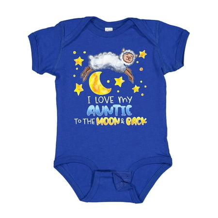 Inktastic I Love My Auntie to the Moon and Back Cute Sheep Gift Baby Boy or Baby Girl Bodysuit
Inktastic I Love My Auntie to the Moon and Back Cute Sheep Gift Baby Boy or Baby Girl Bodysuit