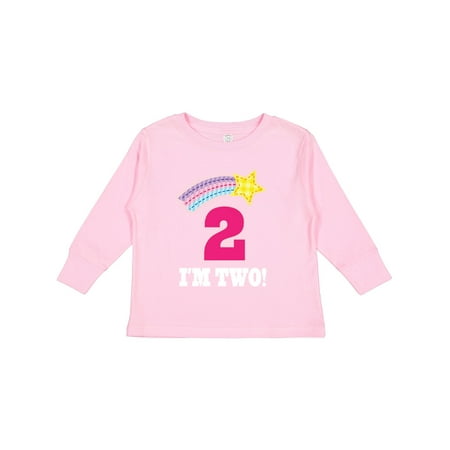 Inktastic 2nd Birthday 2 Year Old Girls Rainbow Star Gift Toddler Toddler Girl Long Sleeve T-Shirt
Inktastic 2nd Birthday 2 Year Old Girls Rainbow Star Gift Toddler Toddler Girl Long Sleeve T-Shirt