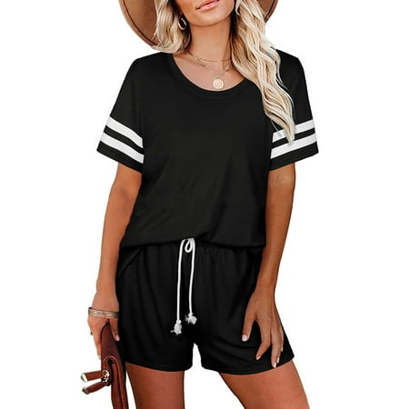 Catinbow Womens Casual Pajamas Set 2 Piece Daywear Sportswear Sleepwear
Catinbow Womens Casual Pajamas Set 2 Piece Daywear Sportswear Sleepwear