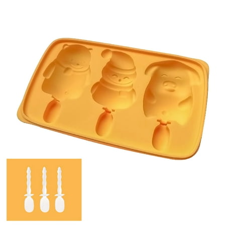 DIY Home Kitchen Pig Bear With Stick Ice Cream Solid Flexible Soft Silicone 
DIY Home Kitchen Pig Bear With Stick Ice Cream Solid Flexible Soft Silicone