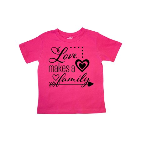 Inktastic Love Makes a Family- hearts and arrow Gift Toddler Boy or Toddler Girl T-Shirt
Inktastic Love Makes a Family- hearts and arrow Gift Toddler Boy or Toddler Girl T-Shirt