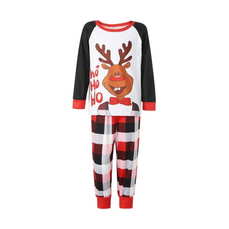 Family Christmas Pajamas Matching Sets Xmas Parent-child Outfit Printing Long Sleeve Sleepwear
Family Christmas Pajamas Matching Sets Xmas Parent-child Outfit Printing Long Sleeve Sleepwear