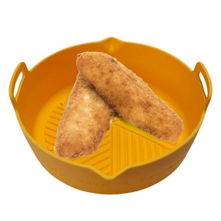 Fovolat Air Fryer Silicone Pot Reusable Silicone Air Fryer Tray Food Safe Air Fryers Oven Accessories Universal Silicone Air Fryer Bowl Silicone Baking Pan for Air Fryer Oven and Microwave durable
Fovolat Air Fryer Silicone Pot Reusable Silicone Air Fryer Tray Food Safe Air Fryers Oven Accessories Universal Silicone Air Fryer Bowl Silicone Baking Pan for Air Fryer Oven and Microwave durable