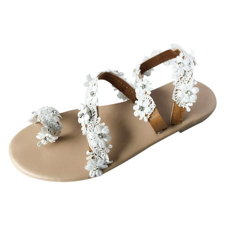 Tangnade Casual Shoes Women Girls Roman Flat Flower Casual Sandals Slippers Beach Shoes
Tangnade Casual Shoes Women Girls Roman Flat Flower Casual Sandals Slippers Beach Shoes