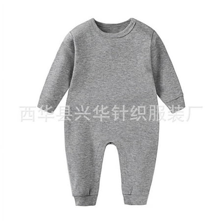 DDWD Factory Infant Solid Color Shoulder Open Buckle Long Sleeve Harper Boyhood for Boys and Girls Baby Long Foot Climbing Suit
DDWD Factory Infant Solid Color Shoulder Open Buckle Long Sleeve Harper Boyhood for Boys and Girls Baby Long Foot Climbing Suit
