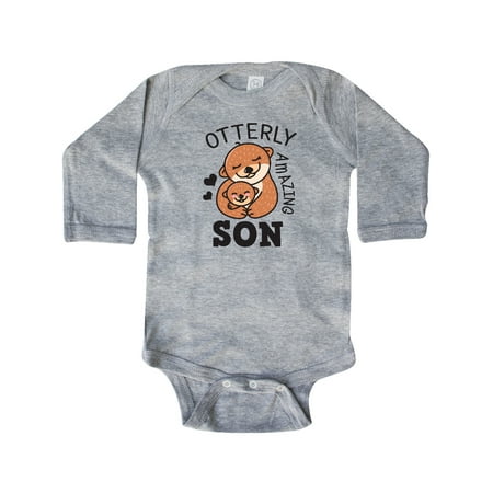 Inktastic Otterly Amazing Son with Mother and Child Otter Gift Baby Boy Long Sleeve Bodysuit
Inktastic Otterly Amazing Son with Mother and Child Otter Gift Baby Boy Long Sleeve Bodysuit