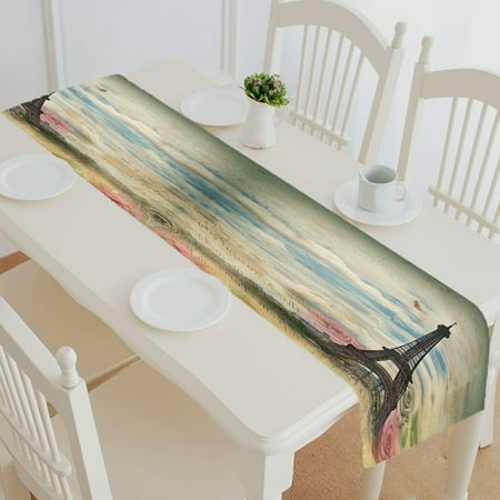 ABPHQTO Eiffel Tower And Roses Table Runner Placemat Tablecloth For Home Decor 14x72 Inch
ABPHQTO Eiffel Tower And Roses Table Runner Placemat Tablecloth For Home Decor 14x72 Inch