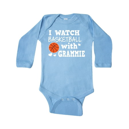 Inktastic I Watch Basketball with Grammie Gift Baby Boy Long Sleeve Bodysuit
Inktastic I Watch Basketball with Grammie Gift Baby Boy Long Sleeve Bodysuit