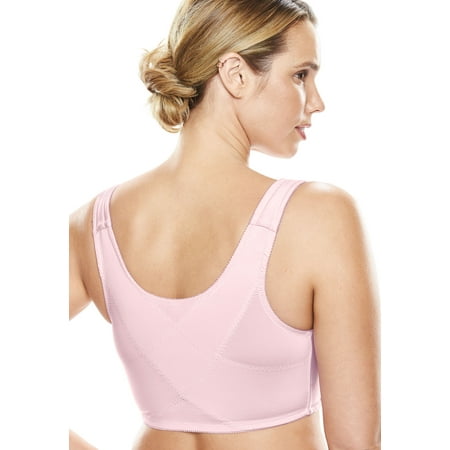 Comfort Choice Women s Plus Size Lace Wireless Posture Bra Front-Close Wide Adjustable Straps
Comfort Choice Women s Plus Size Lace Wireless Posture Bra Front-Close Wide Adjustable Straps