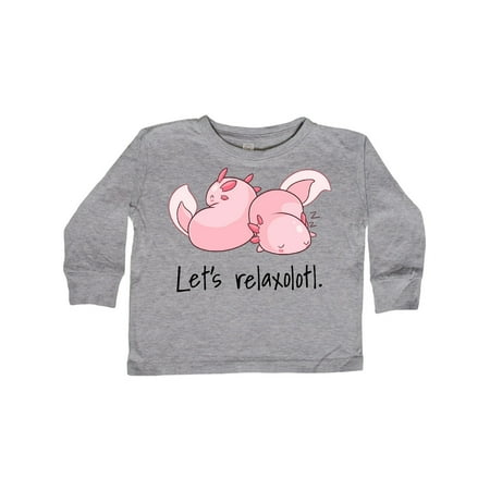Inktastic Let s Relaxolotl with Sleeping Axolotls Gift Toddler Boy or Toddler Girl Long Sleeve T-Shirt
Inktastic Let s Relaxolotl with Sleeping Axolotls Gift Toddler Boy or Toddler Girl Long Sleeve T-Shirt