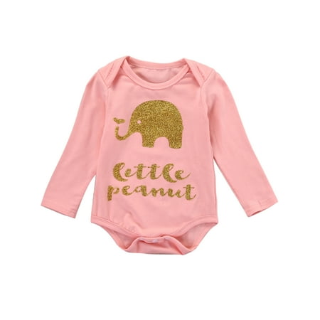 Gwiyeopda Infant Baby Girls Long Sleeve Romper Cotton Cartoon Elephant Letter Print Jumpsuit Outfit 0-18 Months
Gwiyeopda Infant Baby Girls Long Sleeve Romper Cotton Cartoon Elephant Letter Print Jumpsuit Outfit 0-18 Months