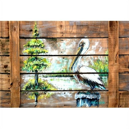 Caroline s Treasures MW1215PLMT Summer By The Lake White Pelican Fabric Placemat Multicolor
Caroline s Treasures MW1215PLMT Summer By The Lake White Pelican Fabric Placemat Multicolor