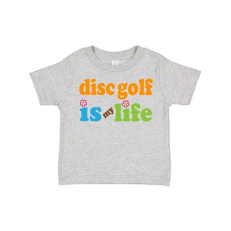 Inktastic Disc Golf is My Life Gift Toddler Boy or Toddler Girl T-Shirt